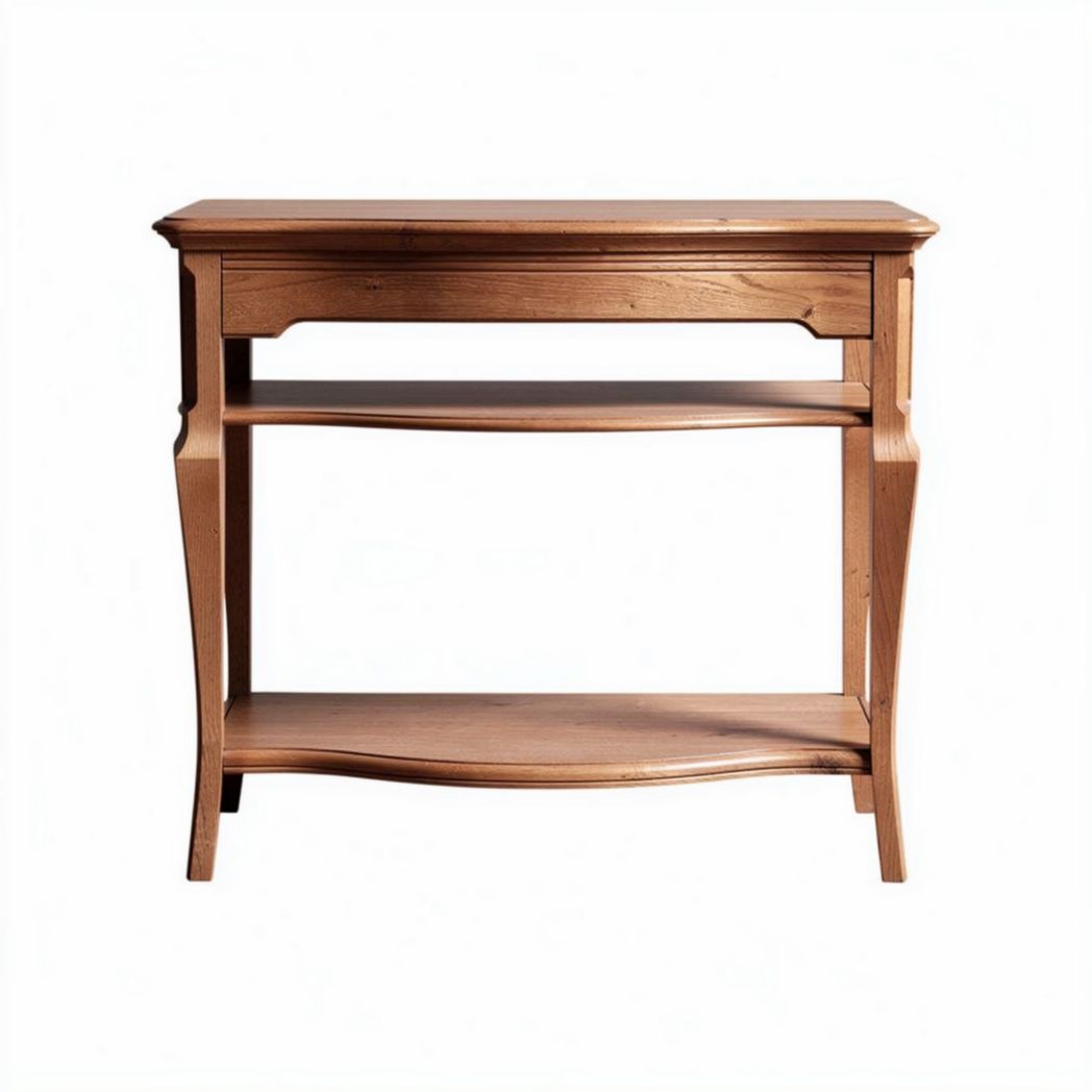 Mobile console in legno con cassetto per ingresso – 90 x 40 x 75 cm