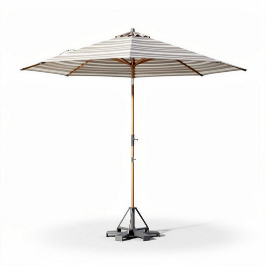 Ombrellone da giardino con struttura in alluminio e tessuto resistente – 200 x 200 x 250 cm
